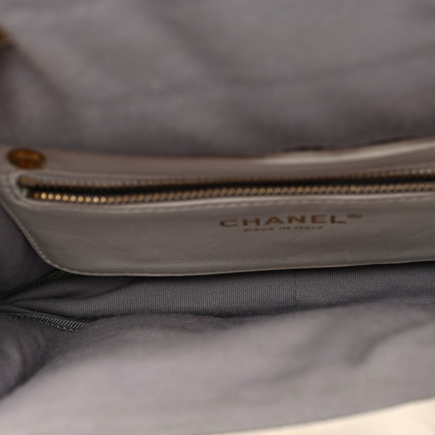 Lambskin Small Simply Flap White