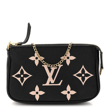 Empreinte Monogram Giant Mini Pochette Accessories Black
