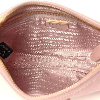 Re-Nylon Saffiano Mini Re-Edition 2005 Bag Alabastro
