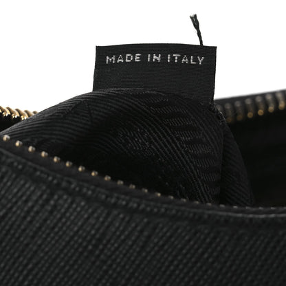 Saffiano Lux Re-Edition 2005 Shoulder Bag Black
