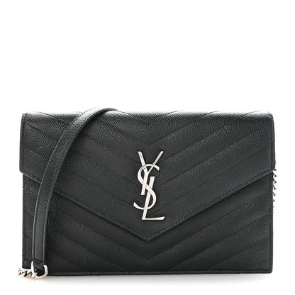 Grain De Poudre Small Monogram Kate Satchel Dark Beige