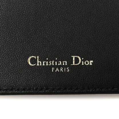 Lambskin Cannage Lady Dior Pouch Black