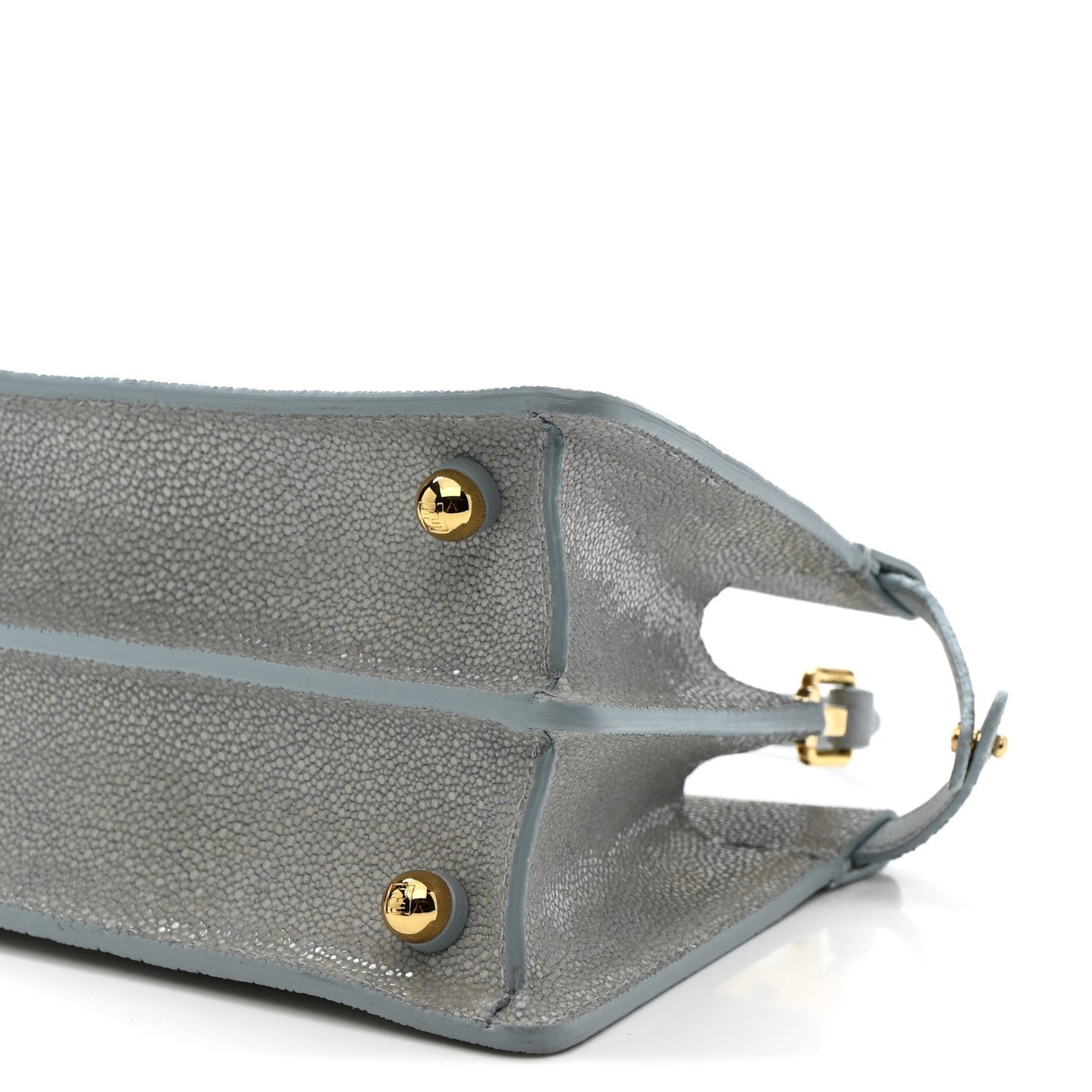 Stingray Shiny Nappa Petite Peekaboo I SEE U Satchel Anice