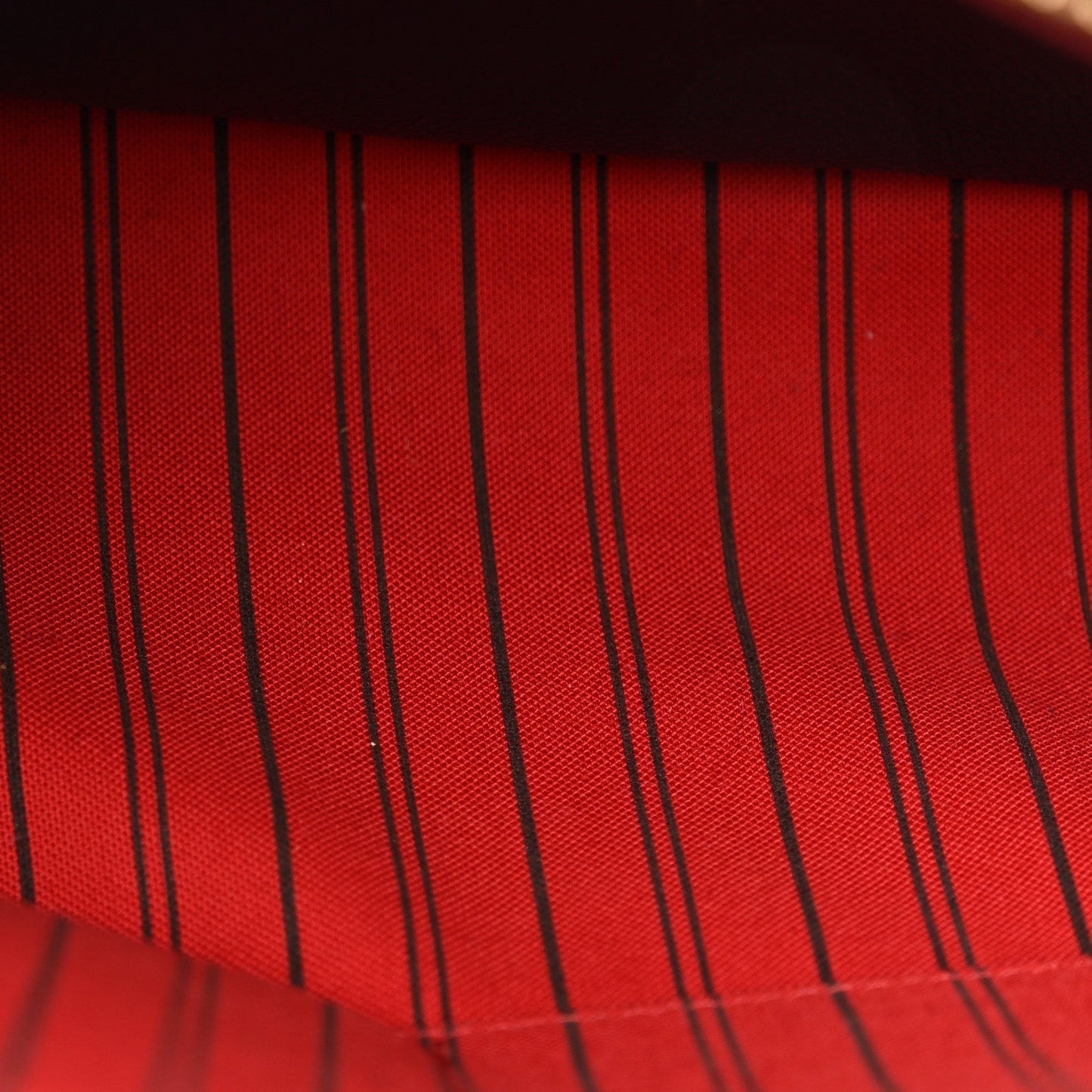 Empreinte Montaigne MM Marine Rouge