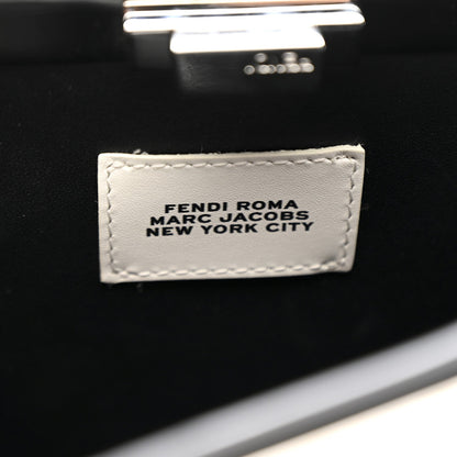 X MARC JACOBS Vitello Seta Shiny Nappa Medium Peekaboo I SEE U Satchel Black