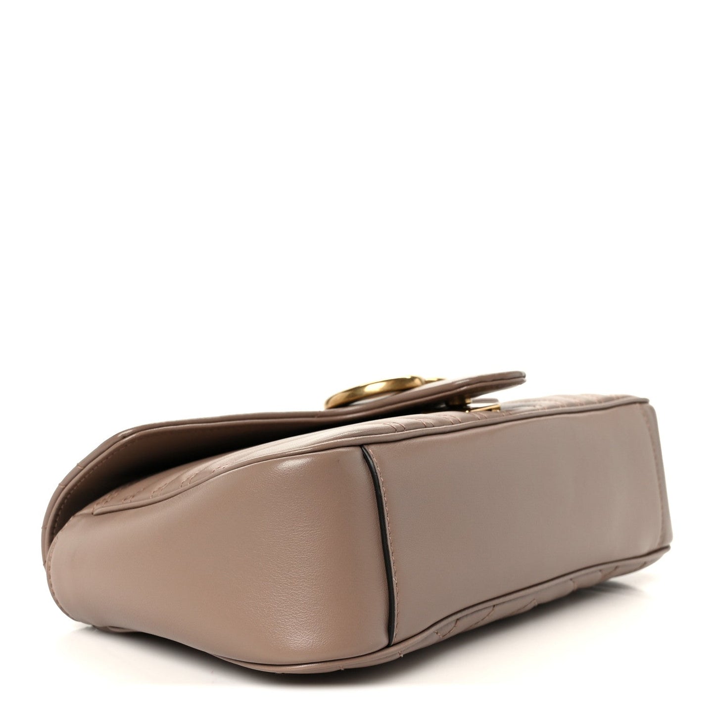 Calfskin Matelasse Small GG Marmont Shoulder Bag Porcelain Rose