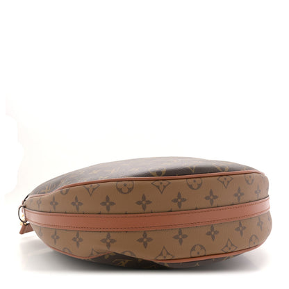 Reverse Monogram Loop Hobo