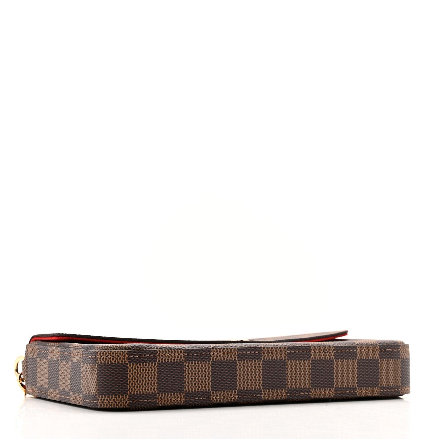 Damier Ebene Pochette Felicie Chain Wallet