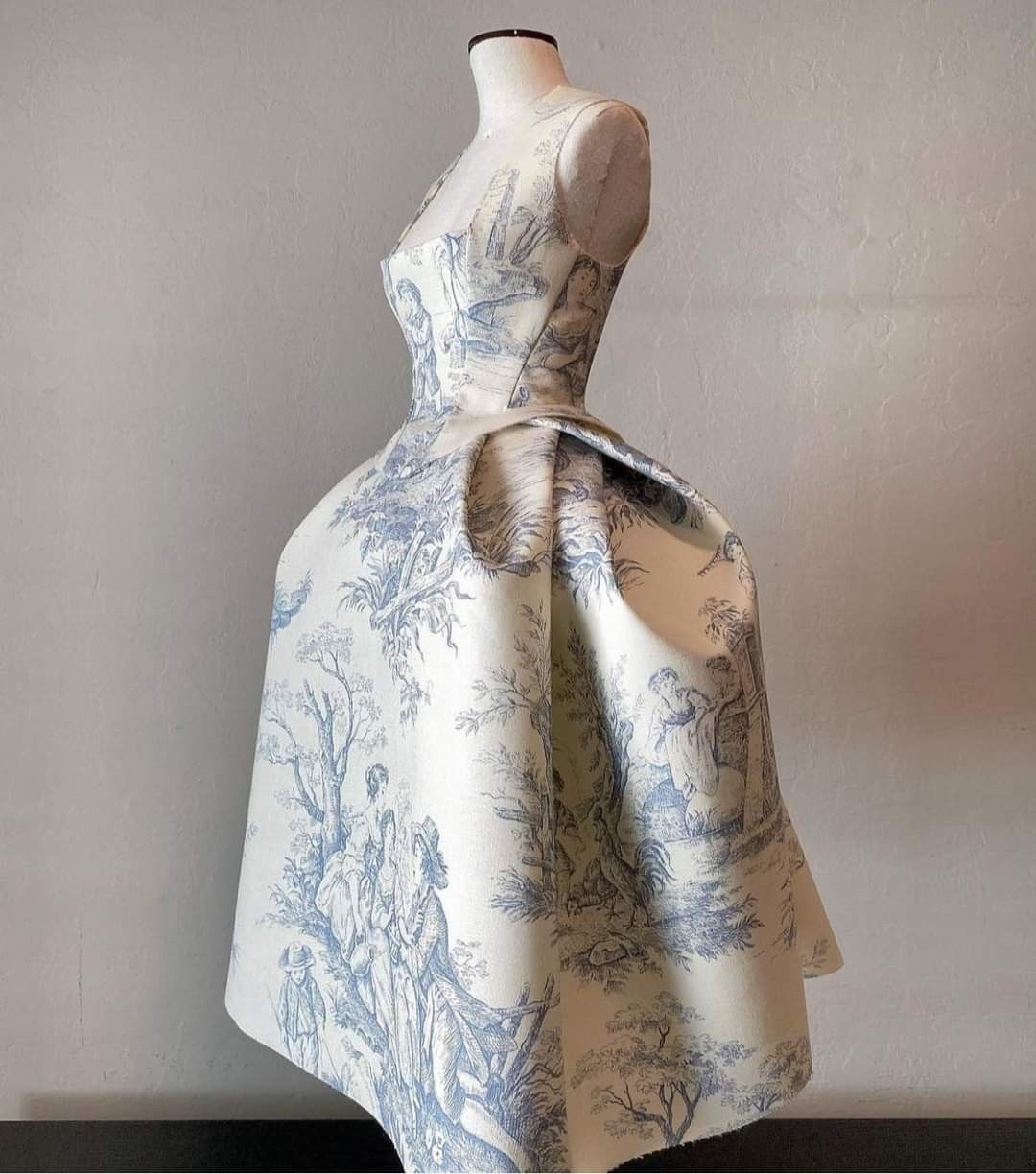 formaldressy-Blue floral satin halter midi homecoming dress birthday party dress prom dress gh5395
