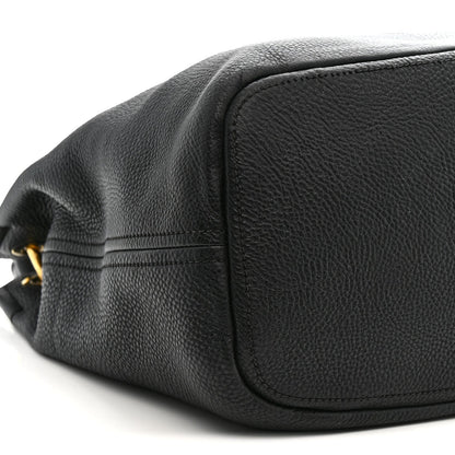 Vitello Daino Hobo Black