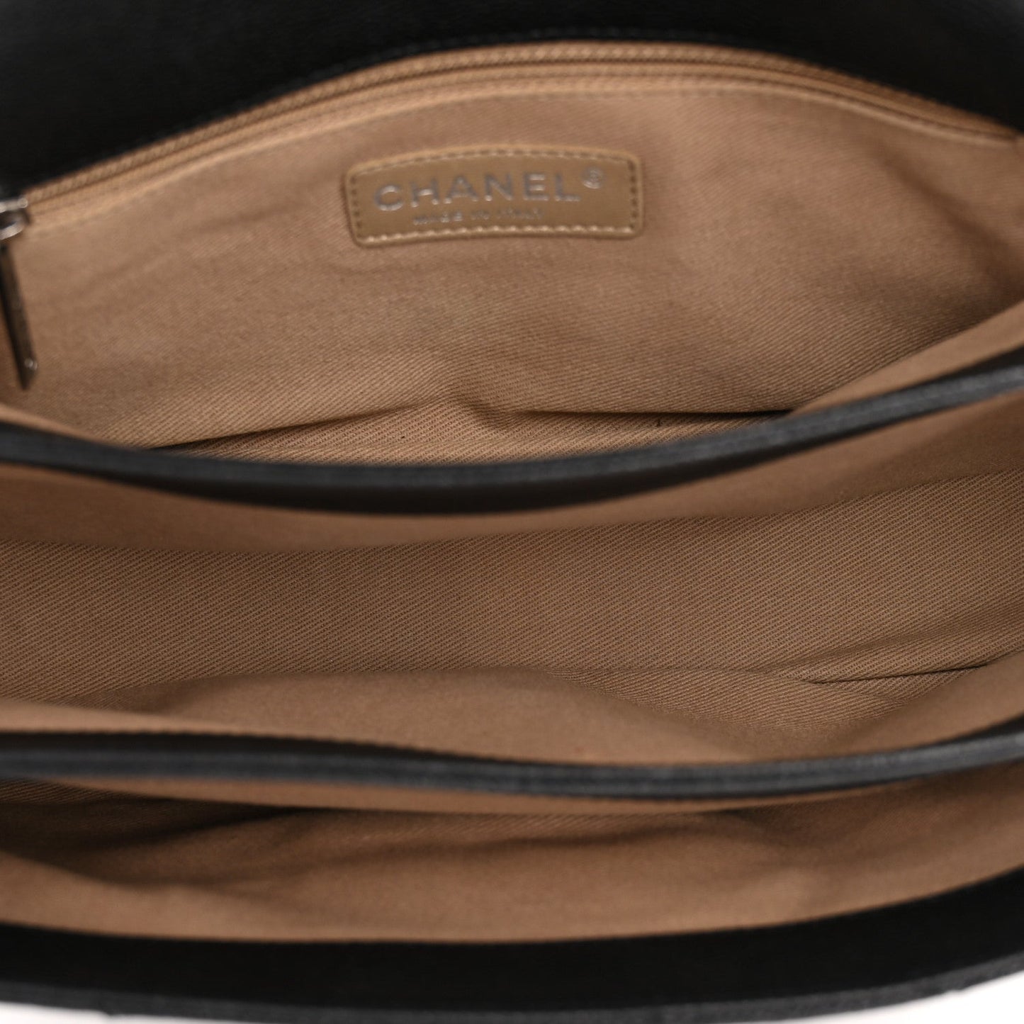 Caviar Quilted Medium Simply CC Flap Black
