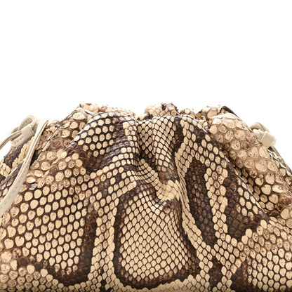 Snakeskin The Mini Pouch Brown
