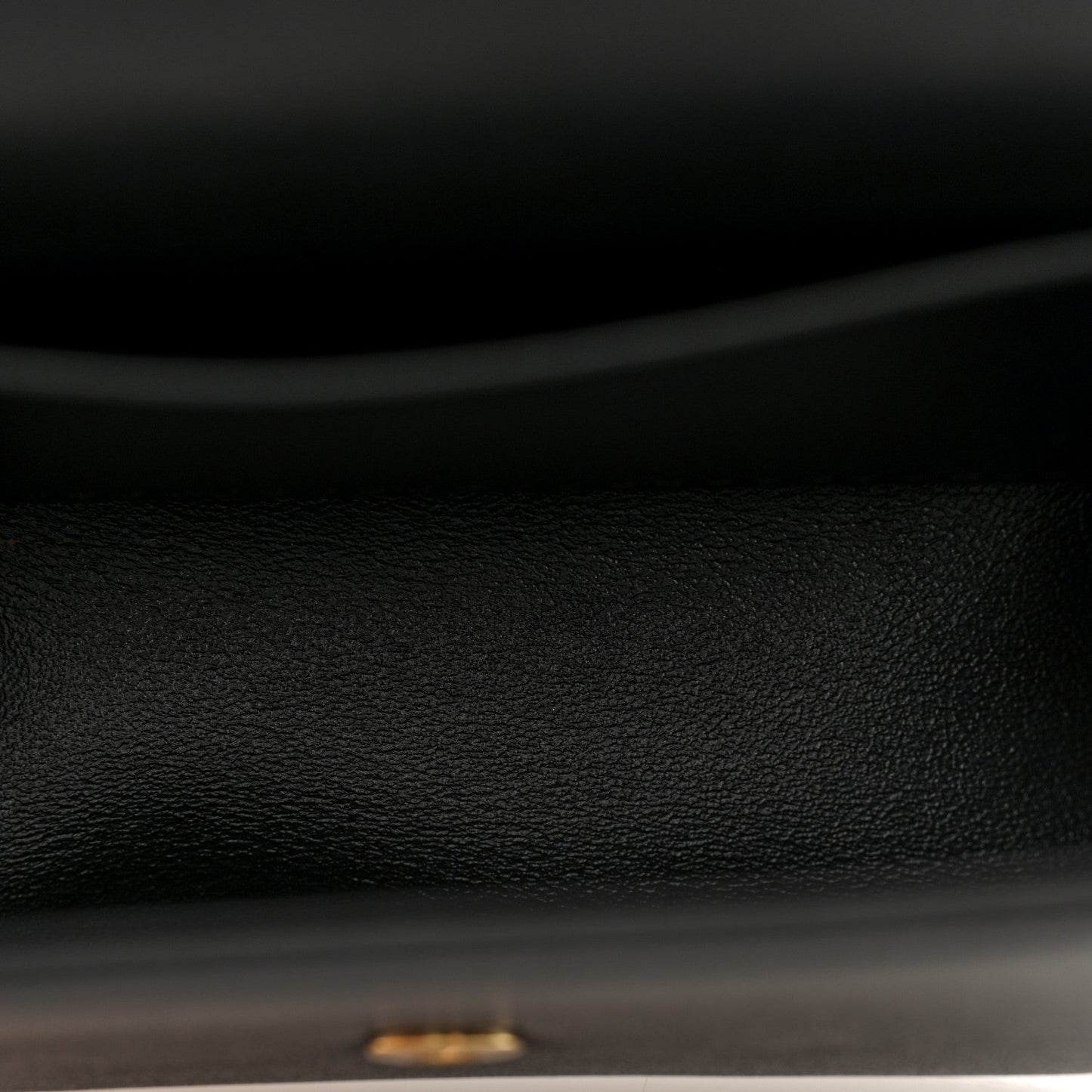 Shiny Calfskin Mini Triomphe Black