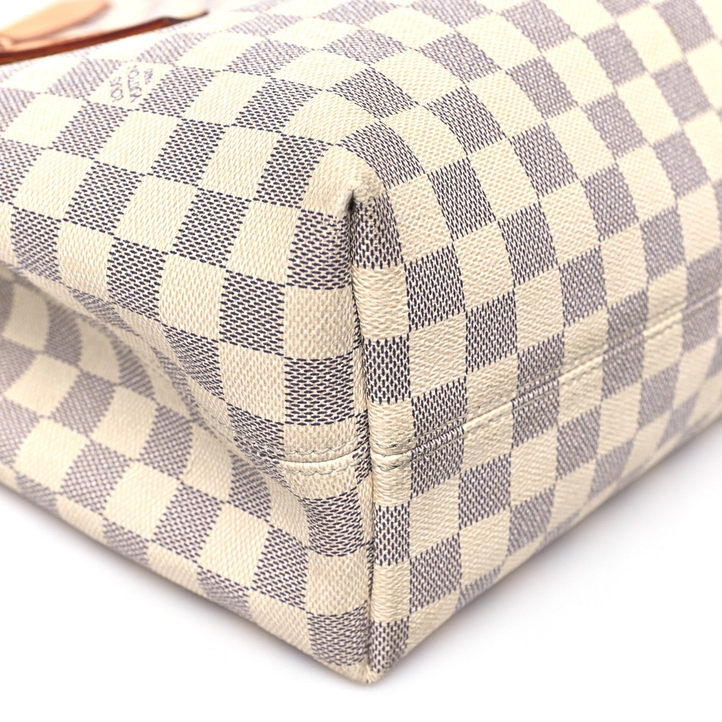Damier Azur Graceful MM Rose Ballerine