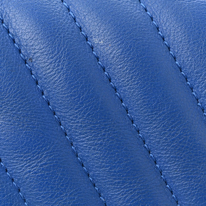 Calfskin New Wave Bumbag Blue Neon