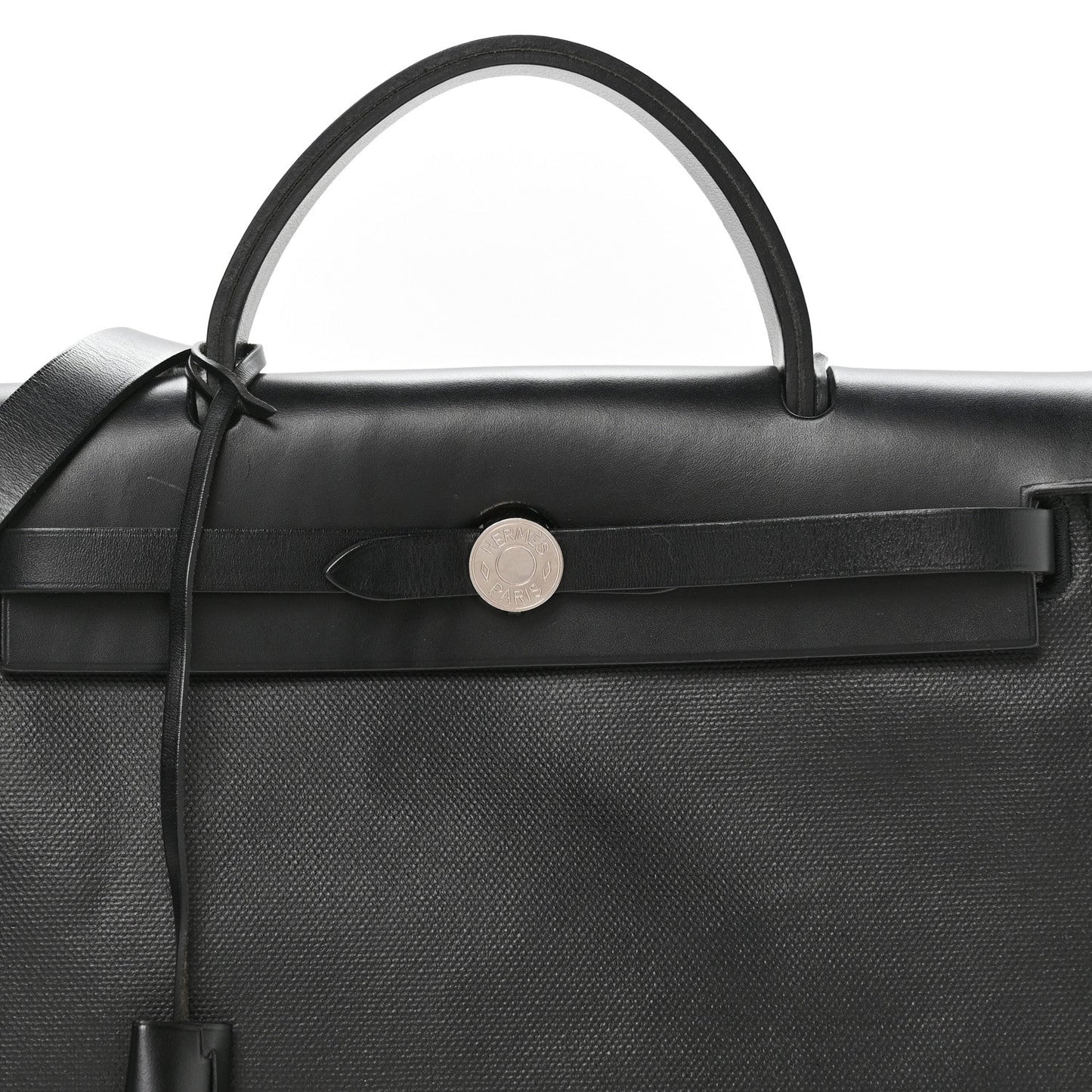 Toile H Berline Vache Hunter Herbag Zip PM 31 Black Ecru
