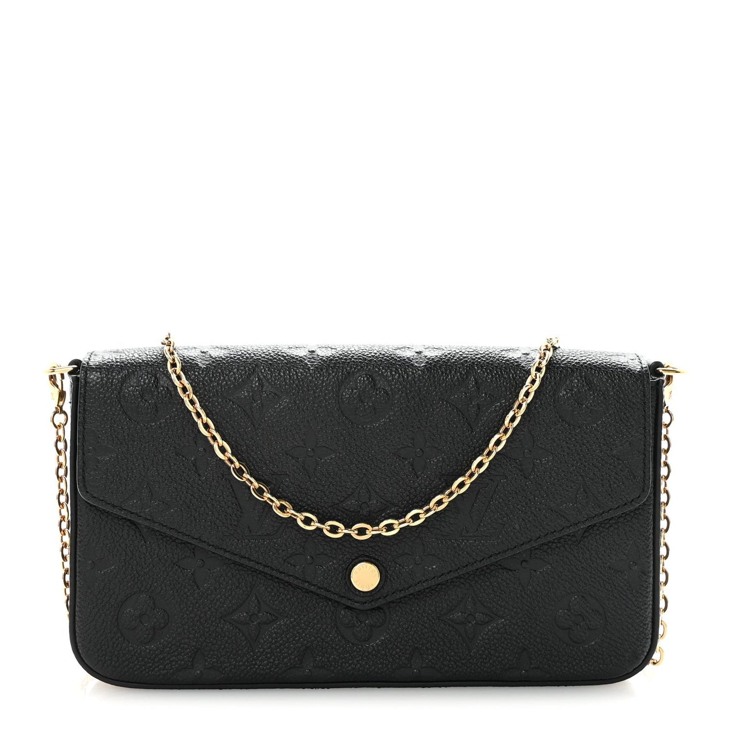 Empreinte Pochette Felicie Chain Wallet Black