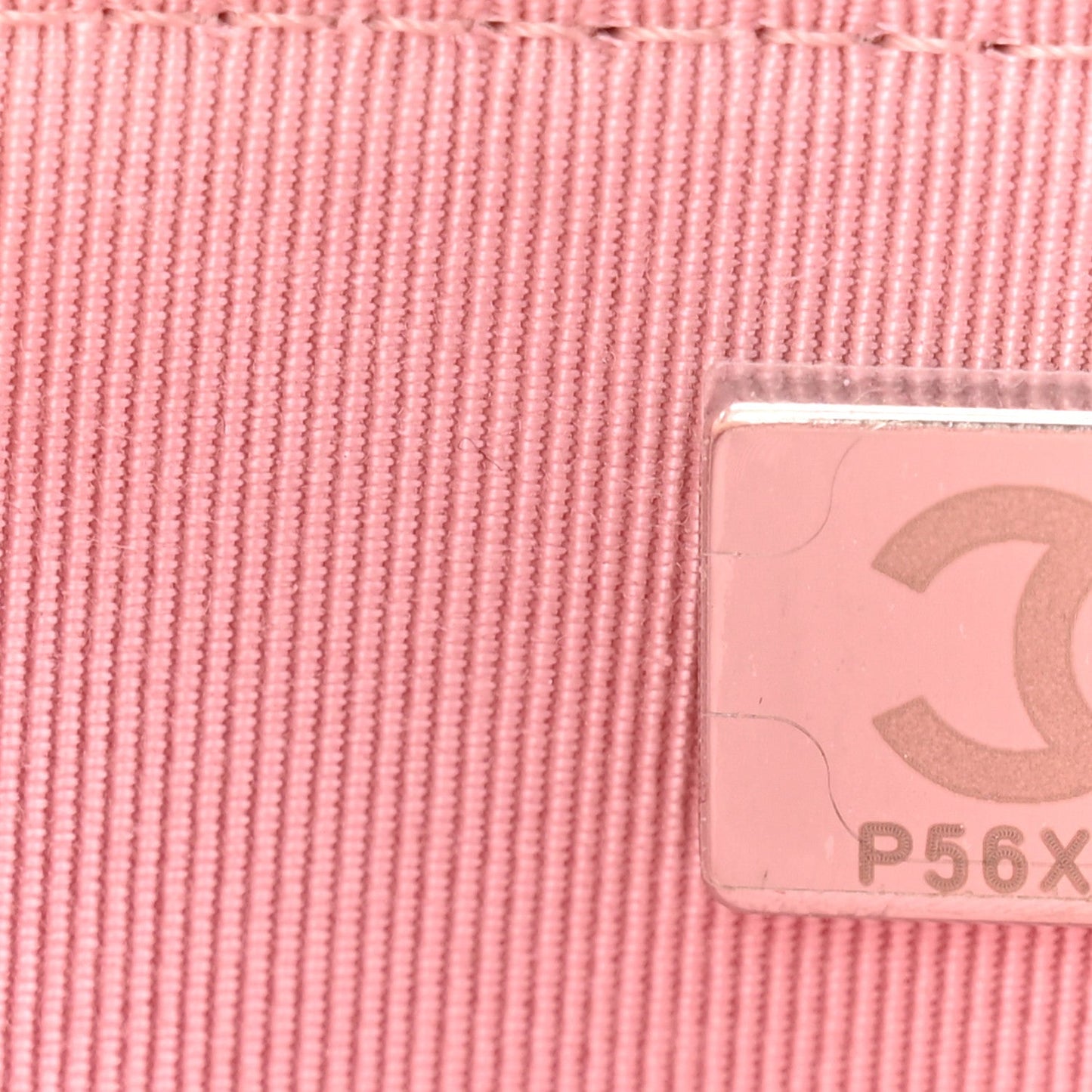Iridescent Calfskin Quilted Wallet On Chain WOC Pink