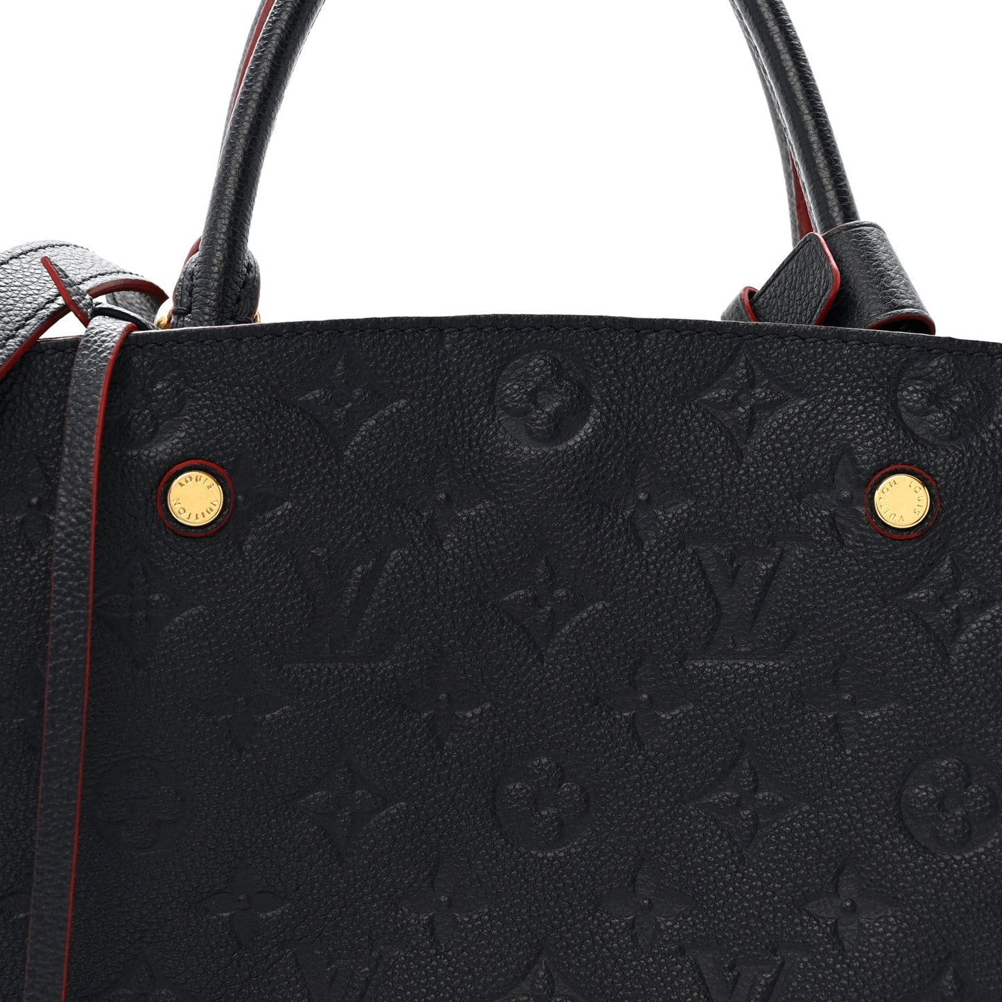 Empreinte Montaigne MM Marine Rouge