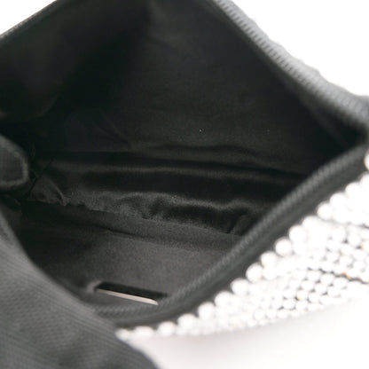 Satin Crystal Mini Re-Edition 2000 Bag Cristal