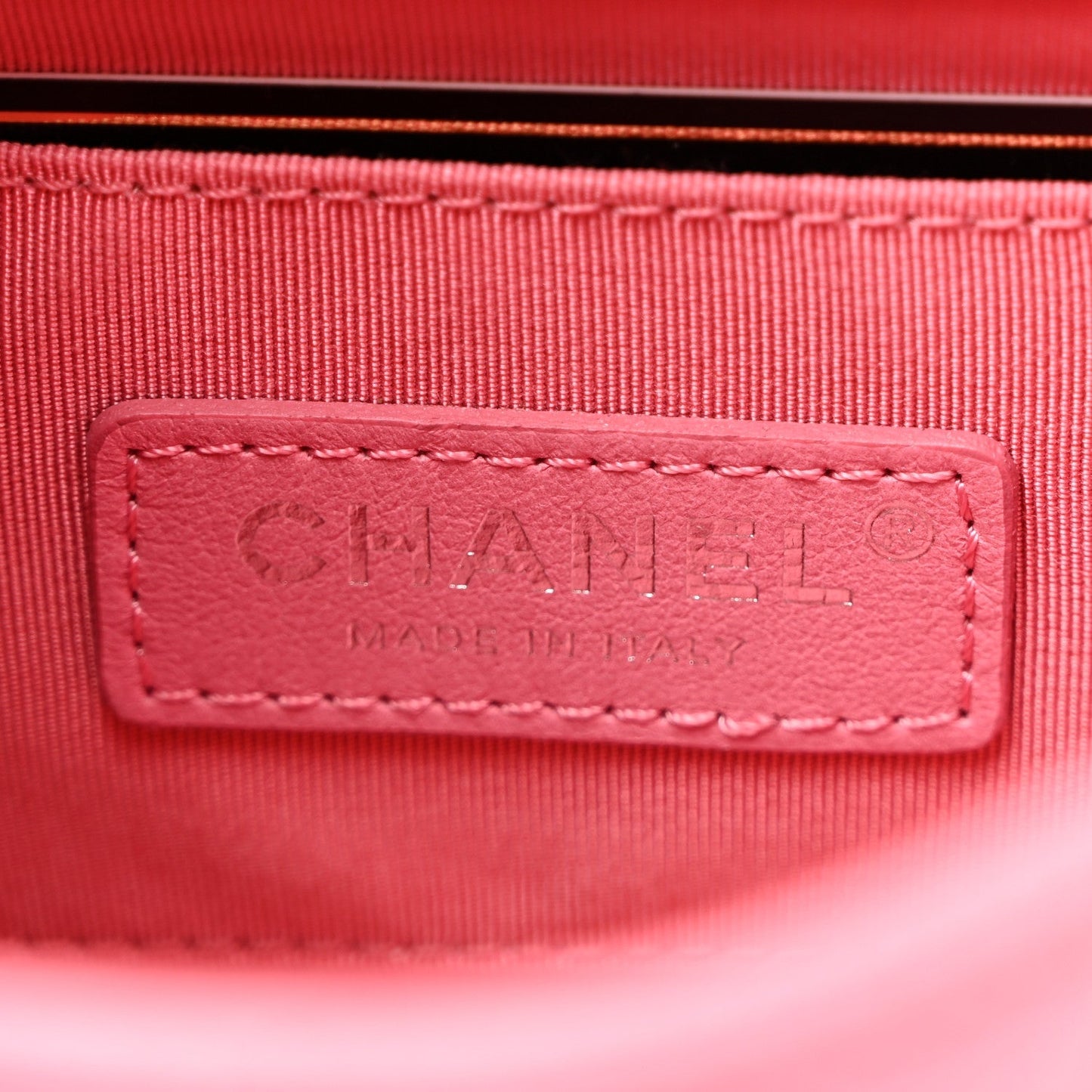 Caviar Quilted Mini Incognito Square Flap Pink