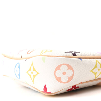 LV X TM Monogram Multicolor Pochette Accessories White