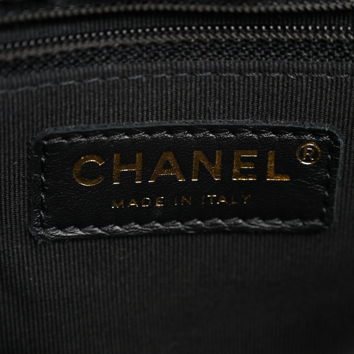 Wool Tweed Quilted Small Elegant Chain Flap Black Grey