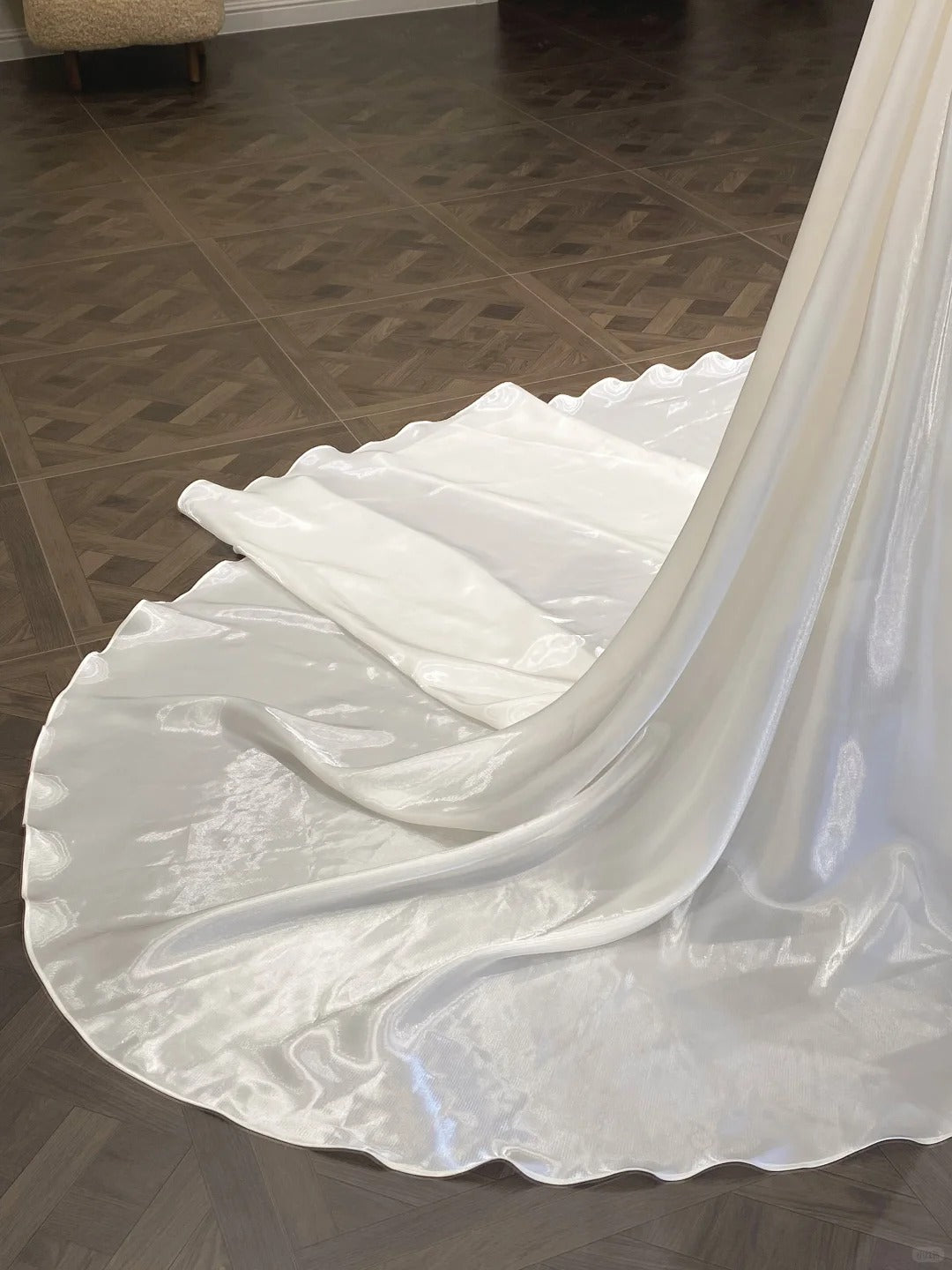 formaldressy--Satin wedding dress white tube top fairy long wedding dress prom dress gh5442