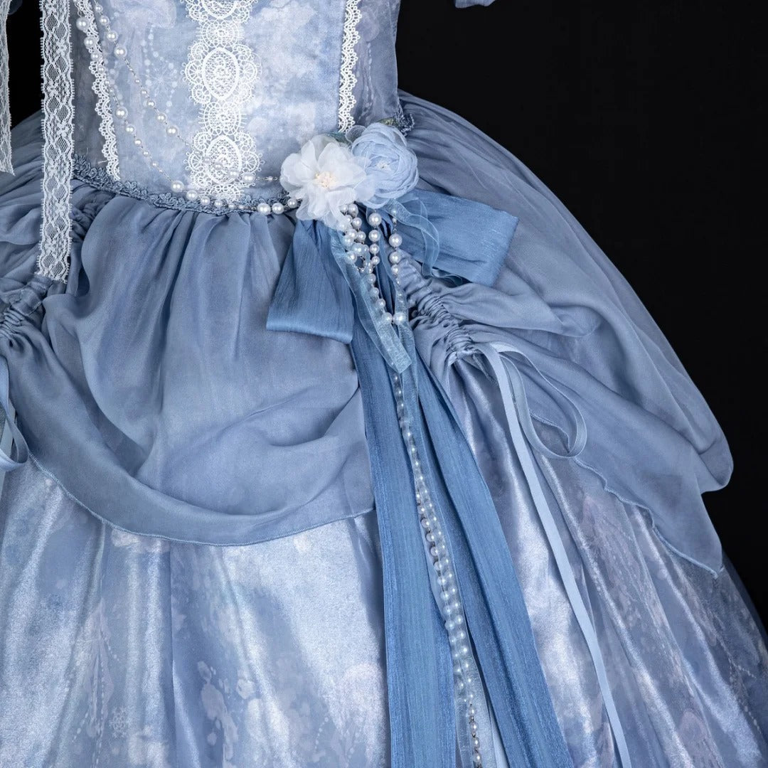 formaldressy-Blue sweet fashion tulle short homecoming dress birthday dress gh5344