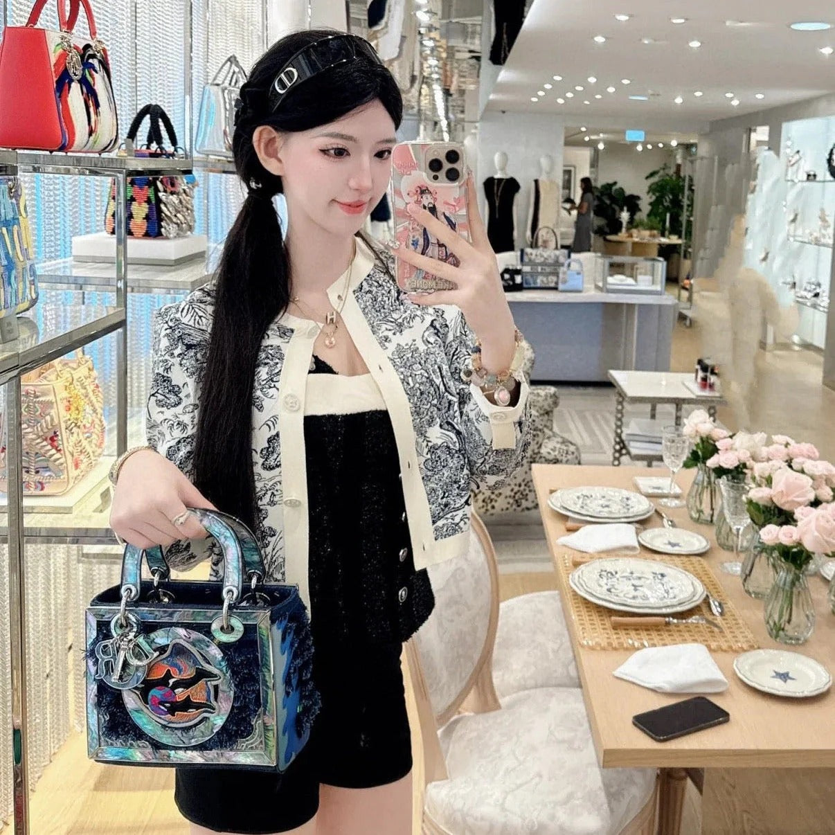 DIOR 25S SKIRT SET 702