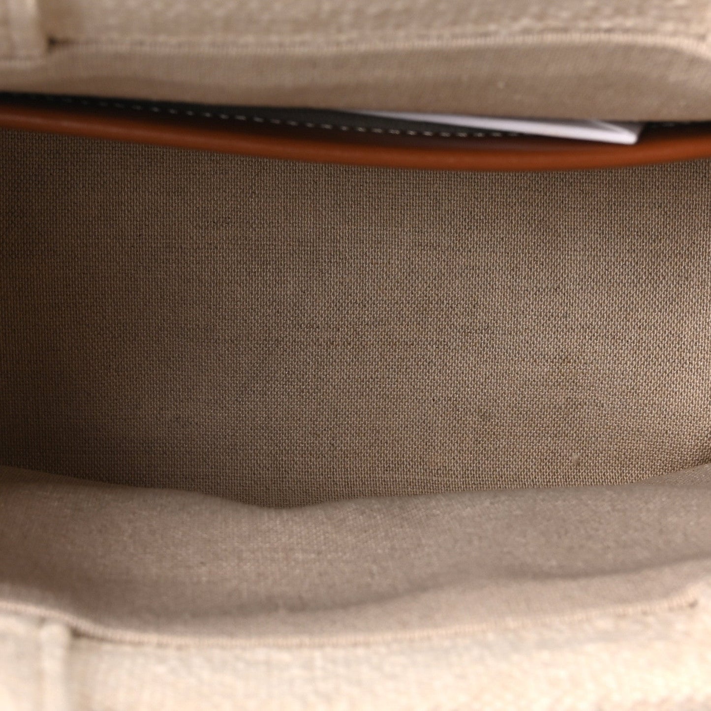 Canvas Small Cabas Thais Ecru Black