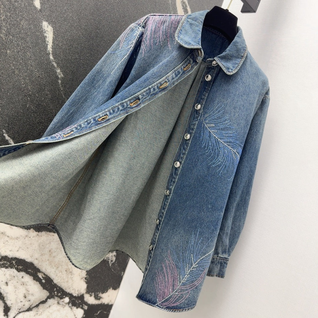 CC 25 Diamond Denim Set Blue Cotton
