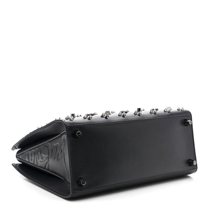 Nappa Irise Spikes Loubinthesky Medium Paloma Zaffiro