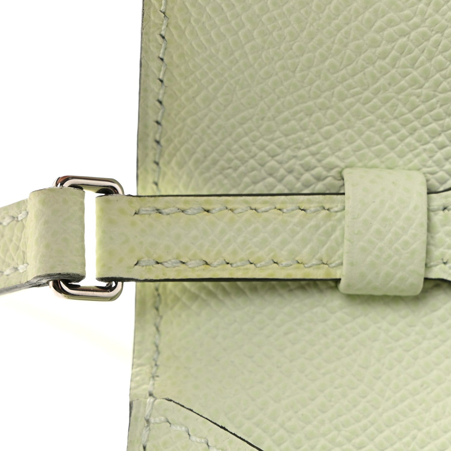 Epsom Kelly Wallet To Go Vert Fizz