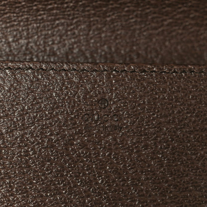 Monogram Jumbo GG Textured Dollar Calfskin Embroidered Horsebit 1955 Wallet On Chain Camel Ebony New Acero Multicolor