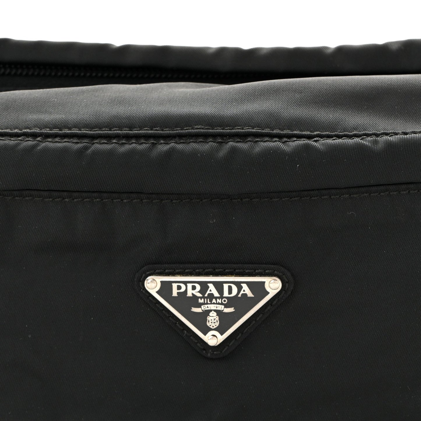 Tessuto Nylon Belt Bag Black