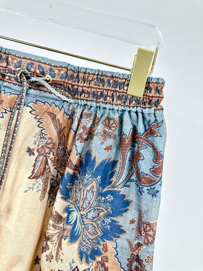 ELASTIC WAIST SILK SHORTS 25S IN HABUTAI SILK 266324