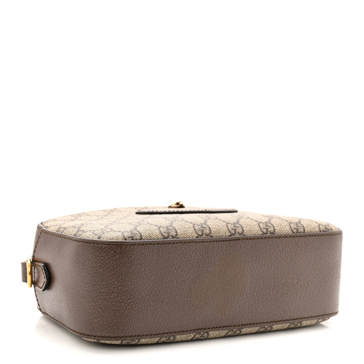 GG Supreme Monogram Web Neo Vintage Shoulder Bag Beige New Acero Crop