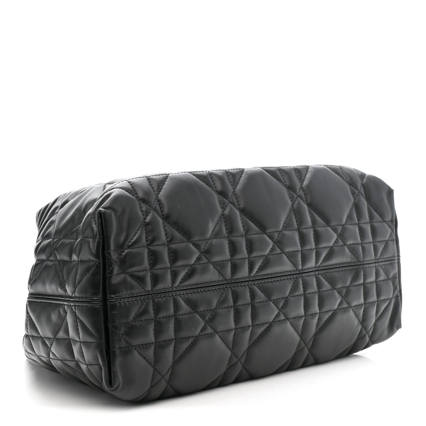 Calfskin Macrocannage Medium Toujours Black