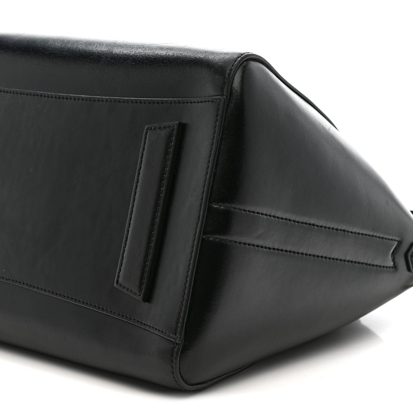 Shiny Lord Calfskin Medium Antigona Black