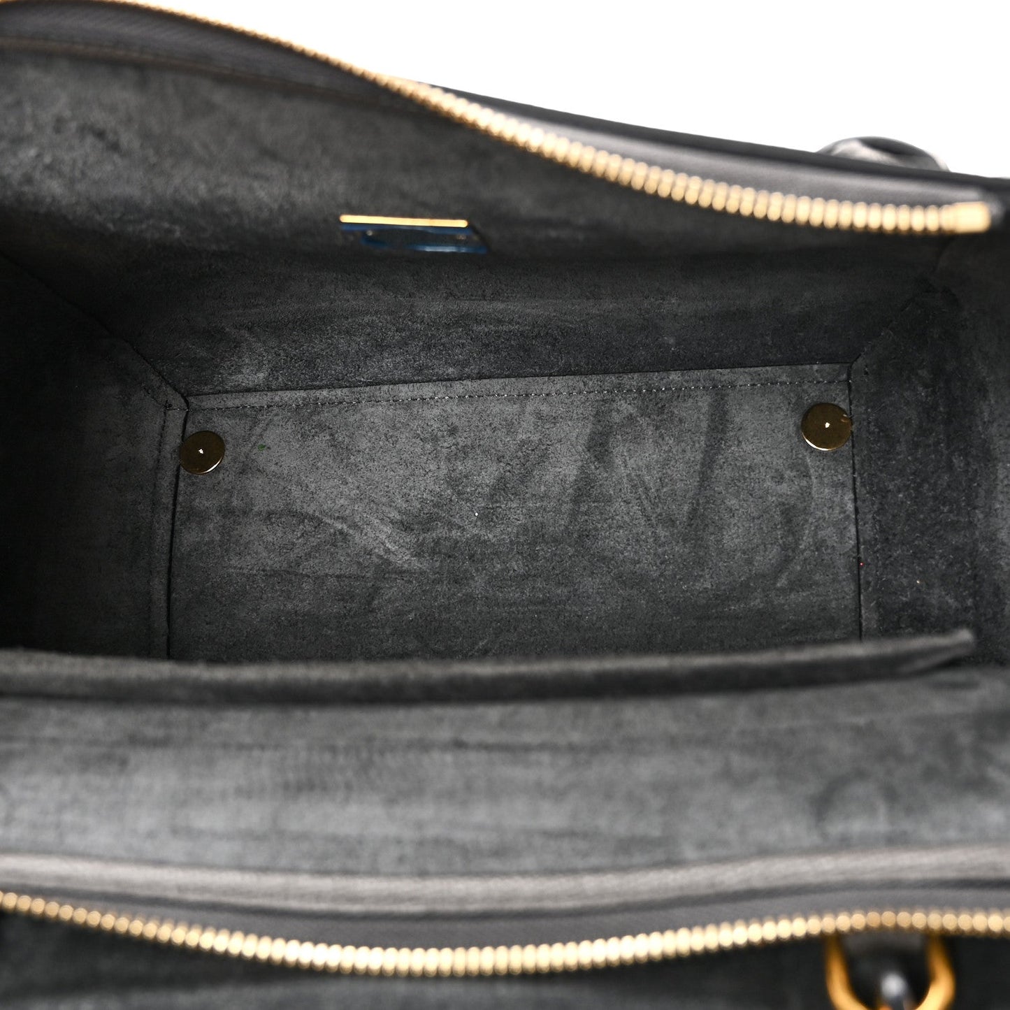 Grained Calfskin Mini Belt Bag Grey