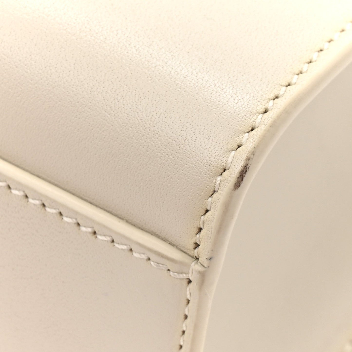 Smooth Calfskin Manhattan Shoulder Bag Crema Soft
