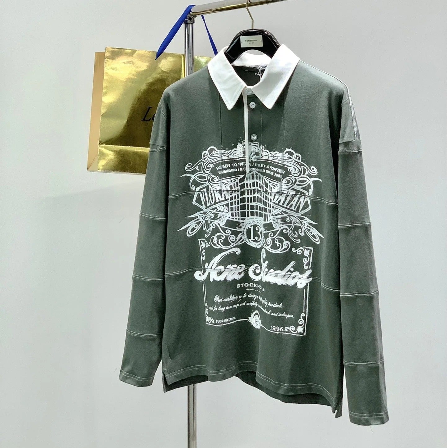 DIOR 25S LONG-SLEEVED POLO SHIRT STYLE 378