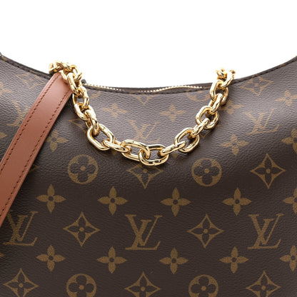 Reverse Monogram Loop Hobo