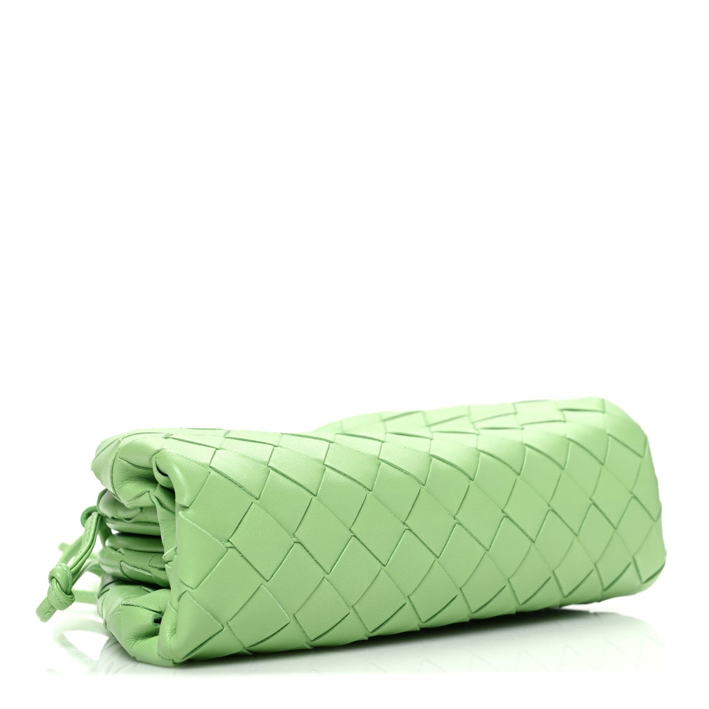 Nappa Intrecciato The Mini Pouch Pistachio