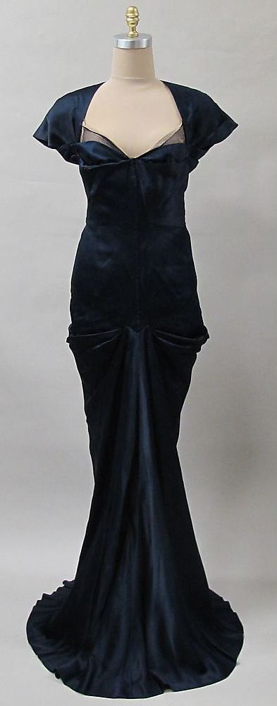 formaldressy-Navy blue simple and fashionable long satin floor-length prom dress evening dress graduation dress gh5198