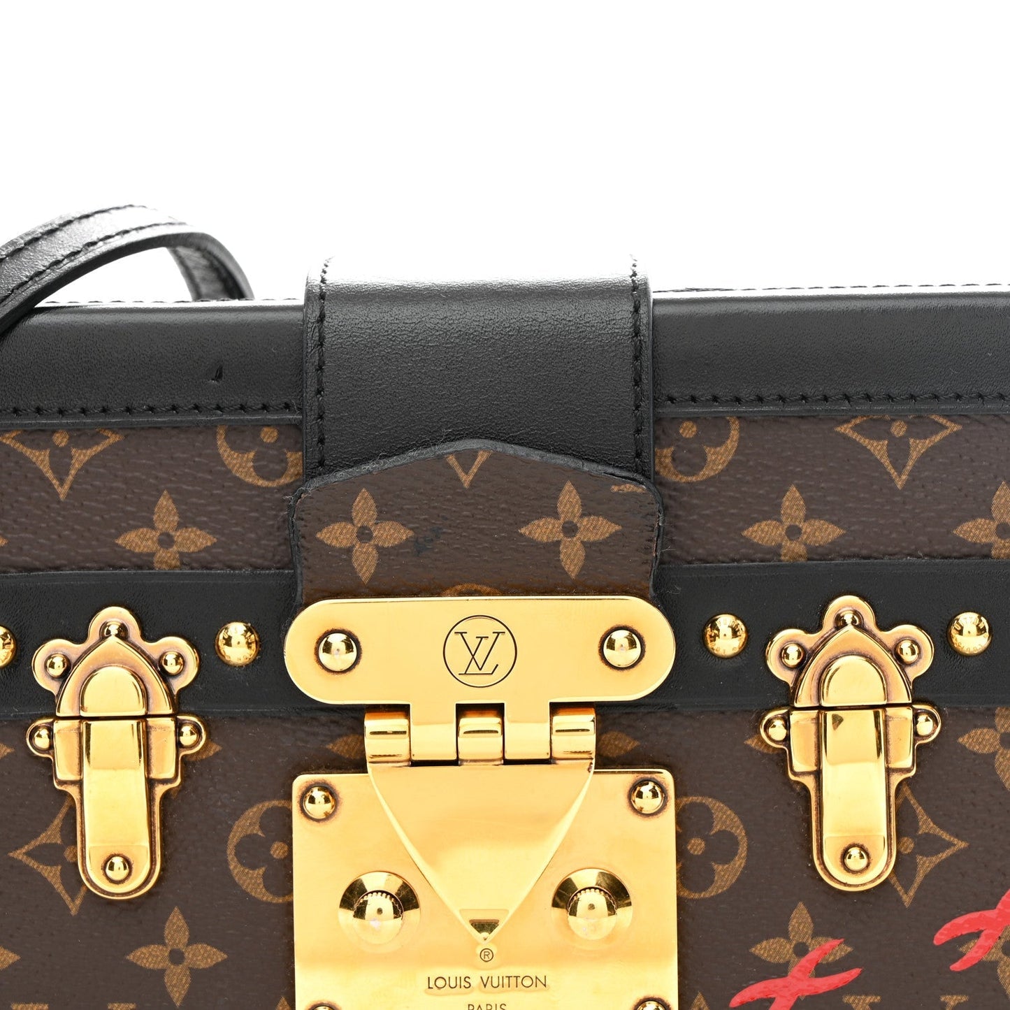 Monogram Petite Malle Black