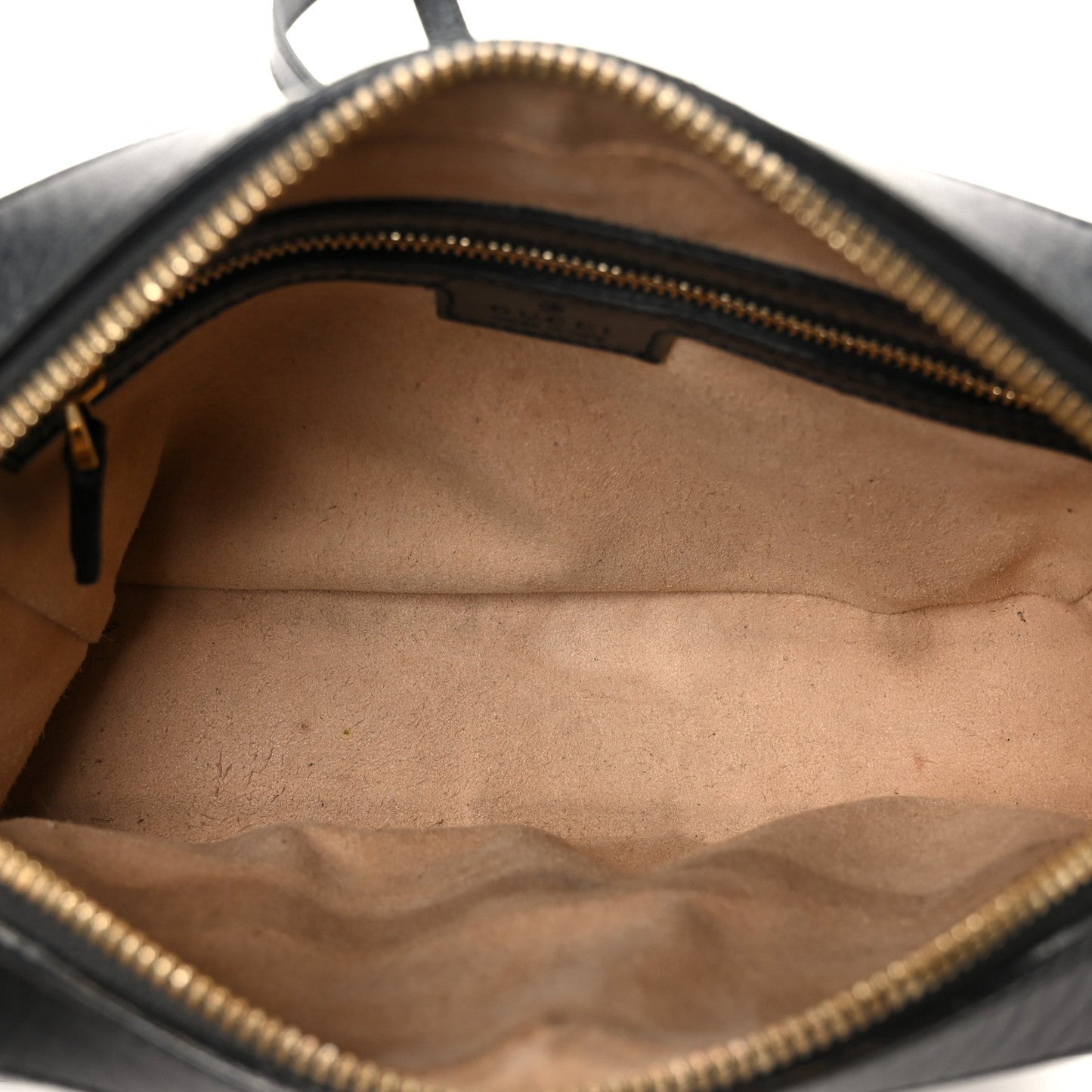 Textured Calfskin Small Horsebit 1955 Shoulder Bag Black