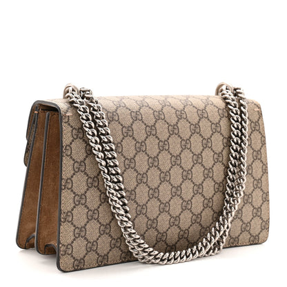 GG Supreme Monogram Small Dionysus Shoulder Bag Taupe
