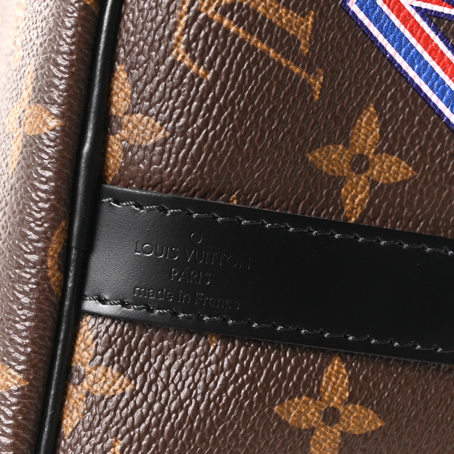 Monogram My World Tour Speedy Bandouliere 30 Black